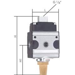 P CL 344 Multifix 3/2-Wege Pneumatikventil, G 3/4", Multifix 4