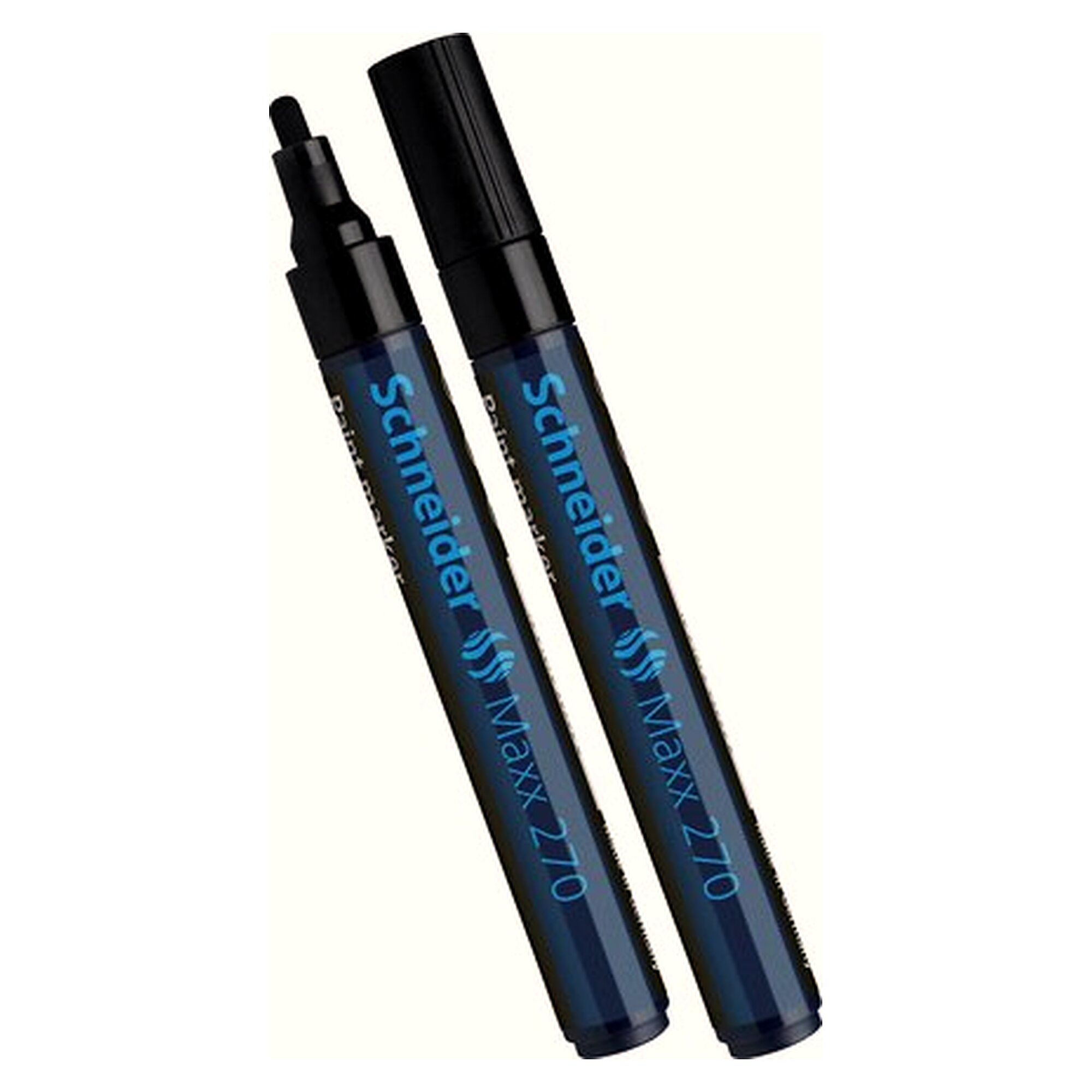 SCHNEIDER paint marker MAXX, 1 - 3mm, black, marking material for plant equipment