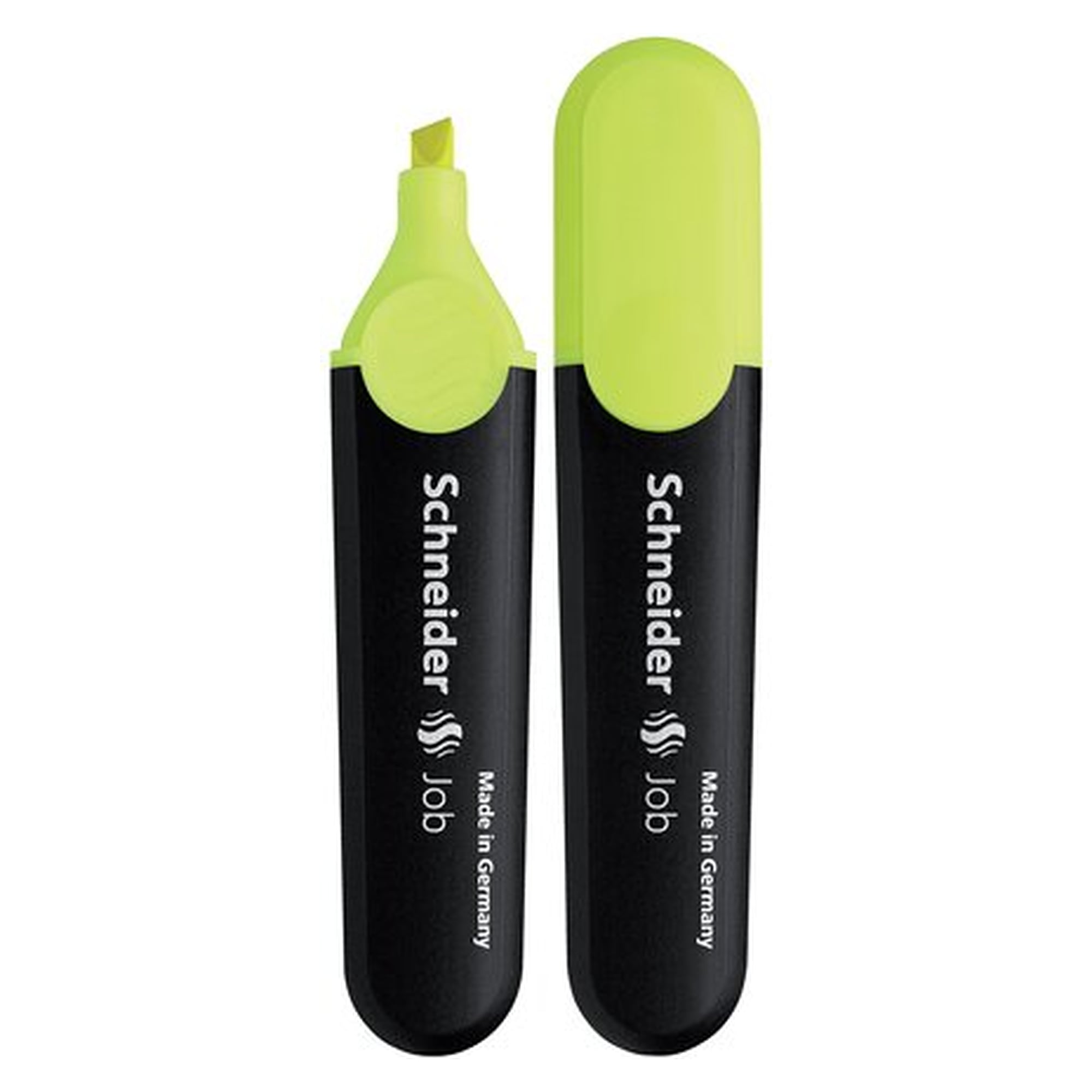 SCHNEIDER Textmarker JOB, gelb, Ausführung Einzelstift, Schriftfarbe gelb