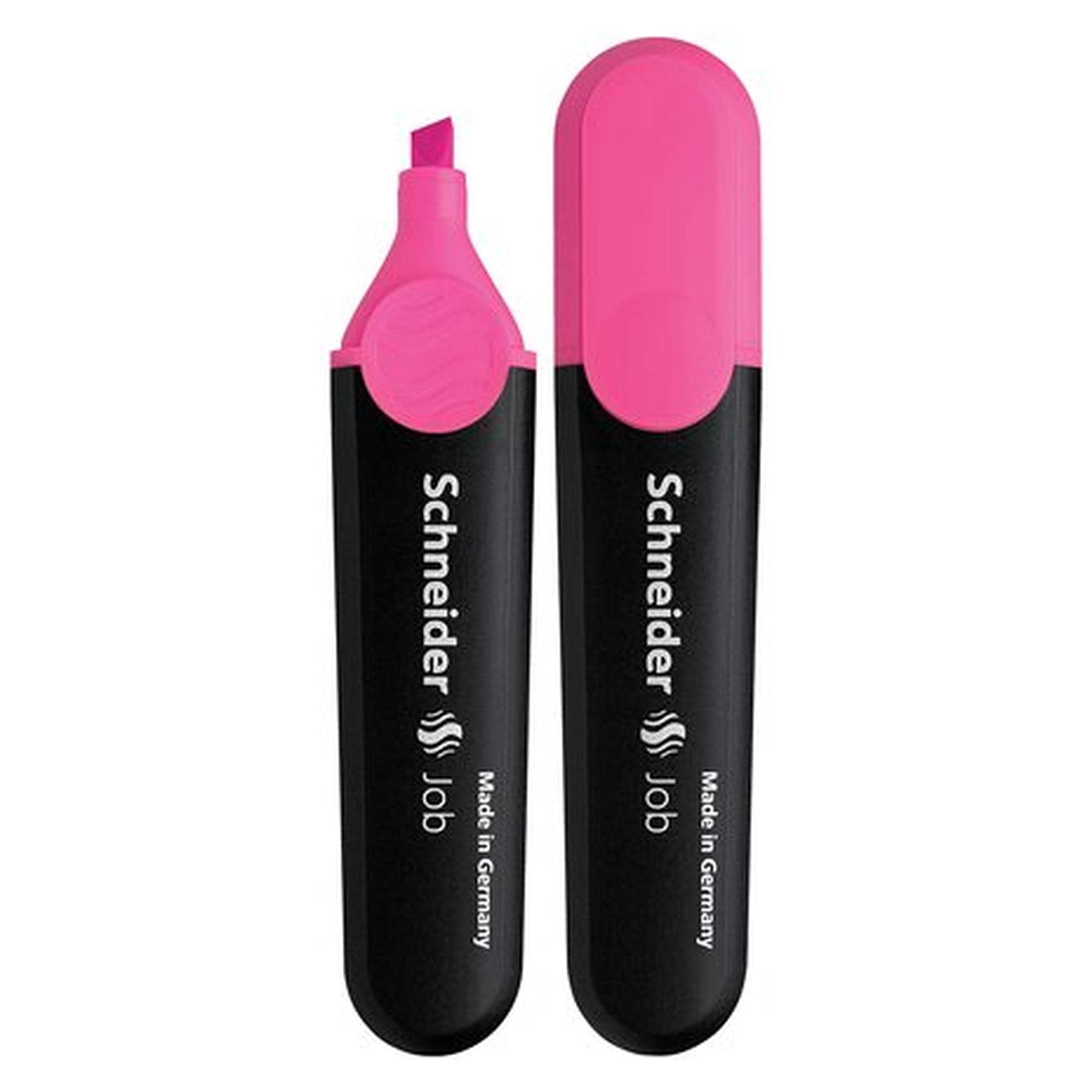 SCHNEIDER highlighter JOB, pink, design single pin, text colour pink