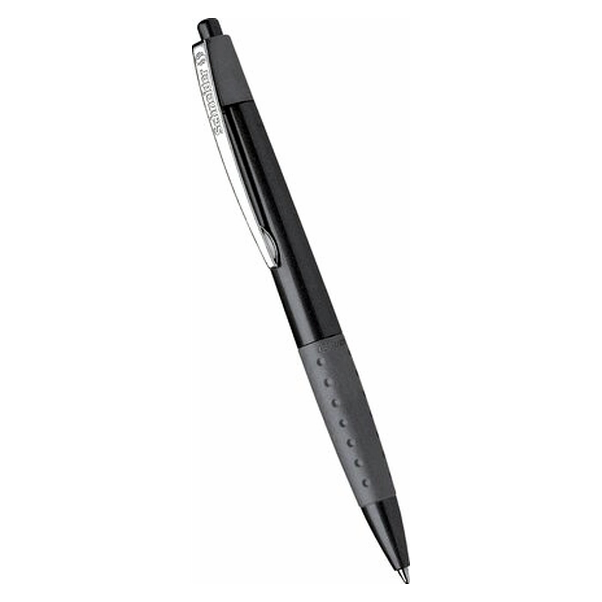 SCHNEIDER ballpoint pen LOOX, black, office supply for company administration
