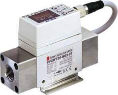 SMC PF2W740T-F04-67N. PF2W7**T, Digital Flow Switch for Hot Water, Integrated Display Type