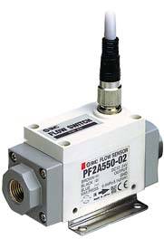 SMC PF2A551-F04N-1. PF2A5**, Digital Flow Switch for Air, Remote Type Sensor