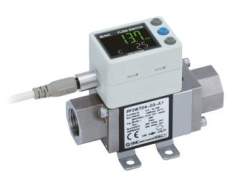 SMC PF3W704-F03-BT-M. PF3W7, Digital Flow Switch for Water, 3-Colour Display, Integrated display