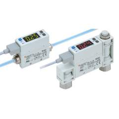 SMC PFM710-F01-H. PFM7, Indicador de 2 colores, Flujostato digital, Display integrado