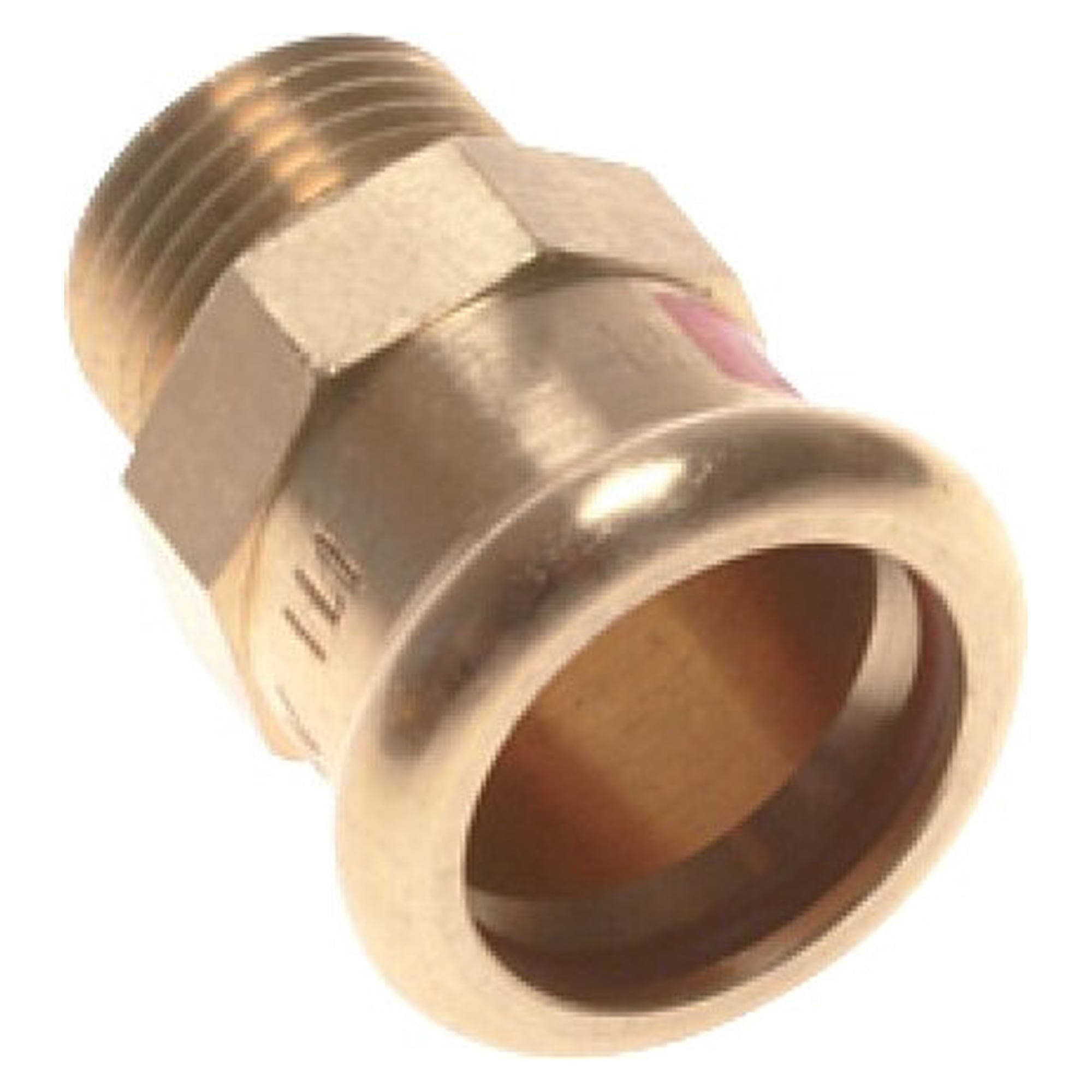 Pressfitting-Übergangsnippel, Außengewinde R 1", Rohr 22 mm, Kupfer / Kupferlegierung