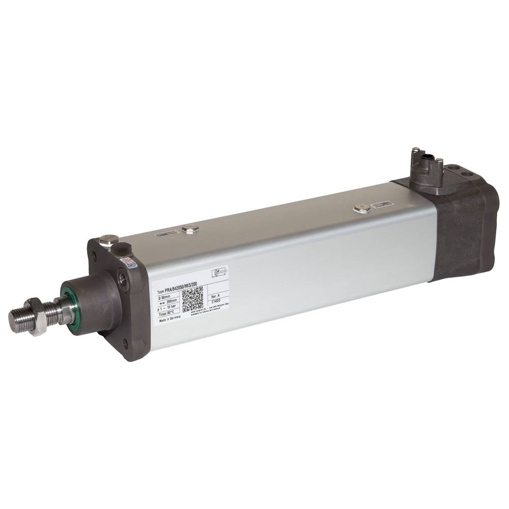 Zylinder Cleanline ohne Ventileinheit, Ø 100 mm, Hub 160 mm - Norgren PRA/842100/MI4/160