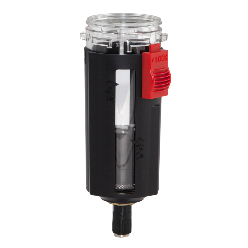 Filter bowl, automatic drain, polymer with guard, Excelon Plus 84 size accessory - Norgren 840025-51KIT