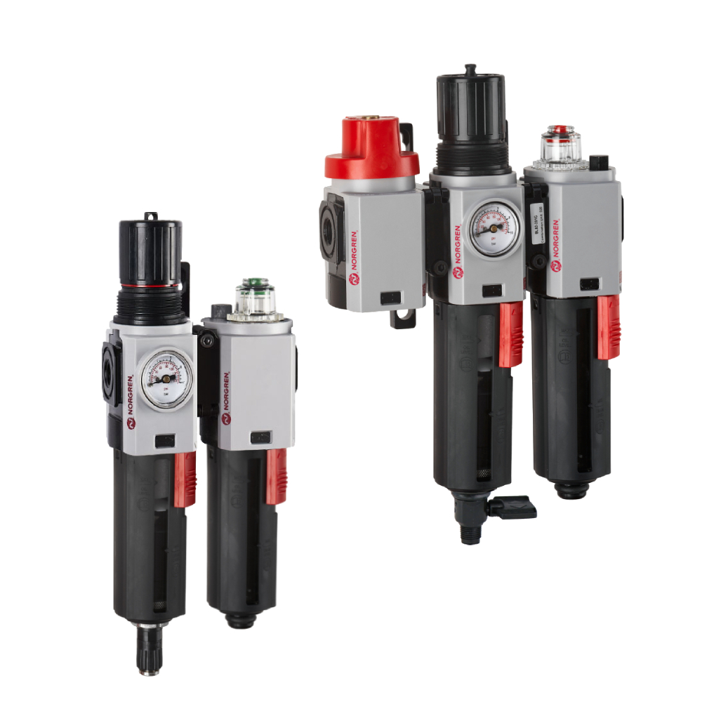Wartungseinheit, G3/8, 0,3-10 bar, Bauteil der Druckluftaufbereitung - Norgren BL82-385G