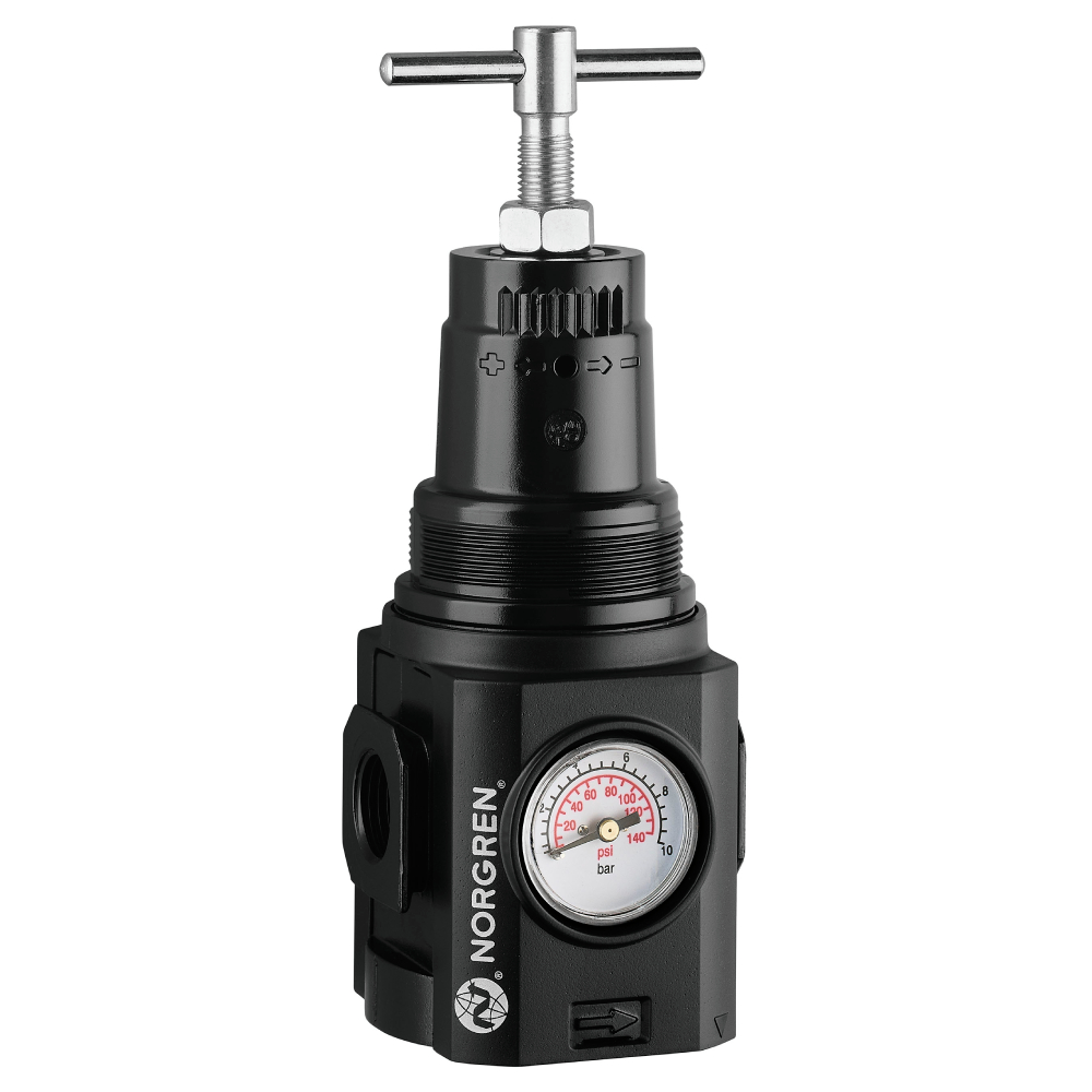 Druckregler Excelon Plus für extreme Temperaturen, 1/2 PTF, 0,3-4 bar, entlüftend - Norgren HR84G-4AT-RFG