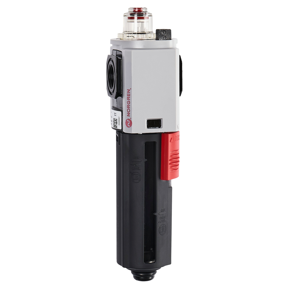 Excelon Plus micro fog lubricator, 1/4 PTF, closed guarded plastic bowl - Norgren L82M-2AP-EPN