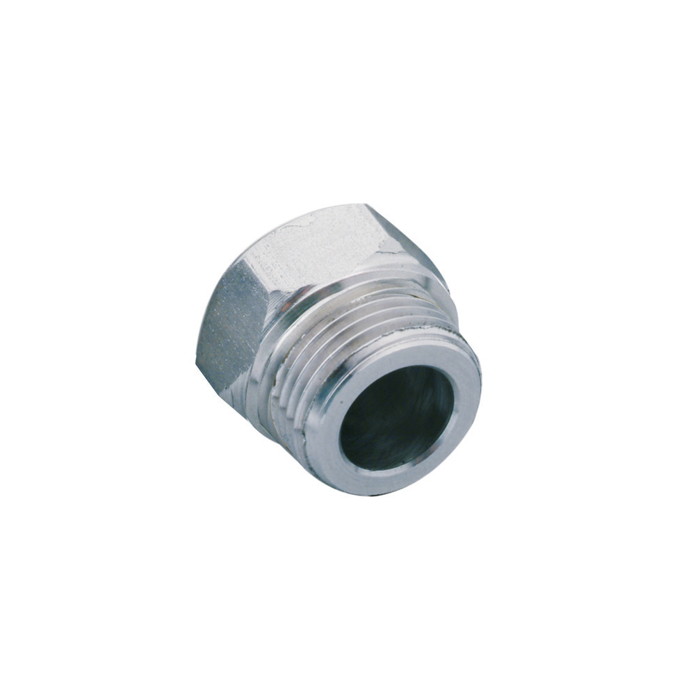 Pneufit S stainless steel push-in fitting, plug, straight, G1/2 - Norgren 660050048