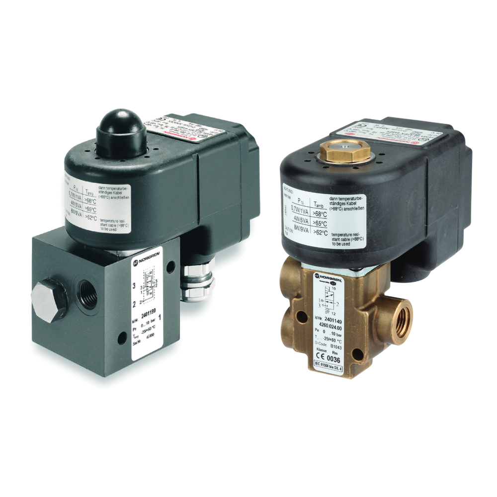 3/2-Directional Valve G1/4 230VAC - Norgren 2401149427123050