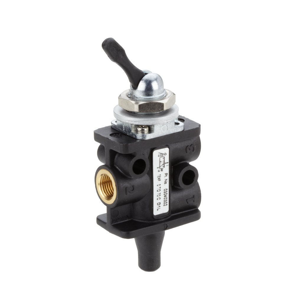 Super X directional valve, 3/2, G1/8, toggle / toggle return - Norgren 03040302