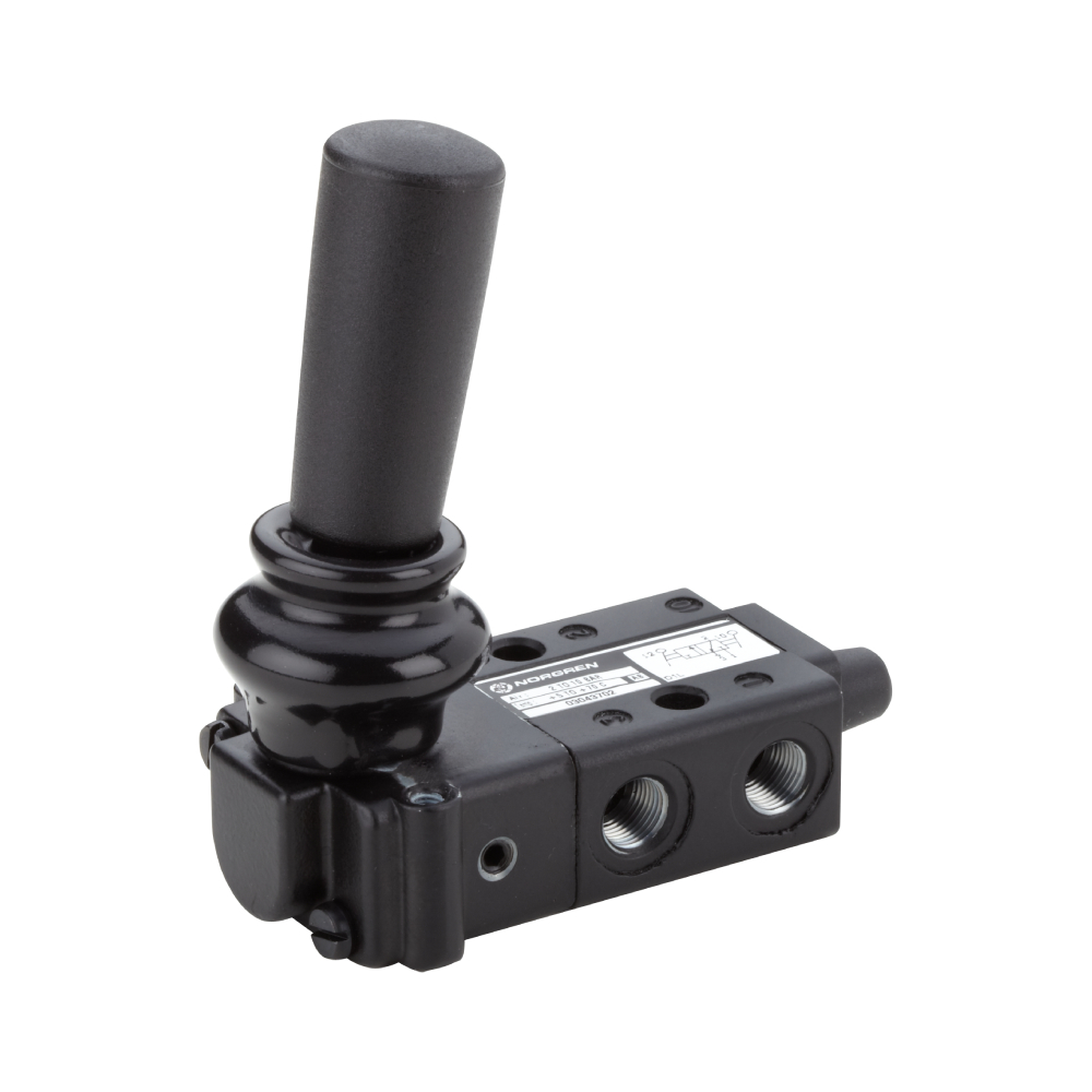 Super X directional valve, 3/2, 1/8 NPT, antenna / spring return - Norgren 03043222