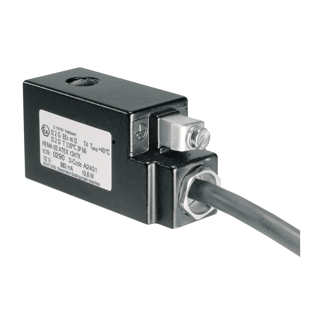 Ersatz-Magnetspule Herion, Kabel 3 m, 24 V DC, IP66 - Norgren 0000000029802400