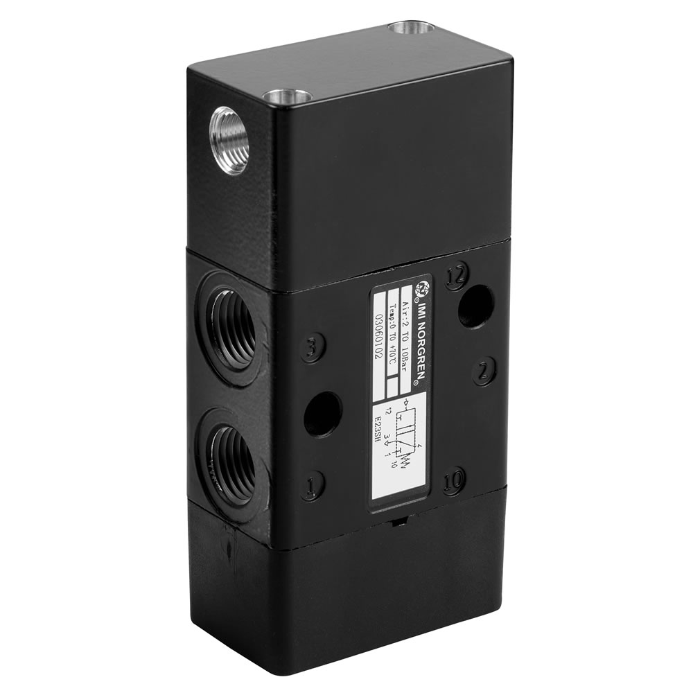 Super X directional valve, 3/2, G1/4, air pilot / air pilot - Norgren 03060702