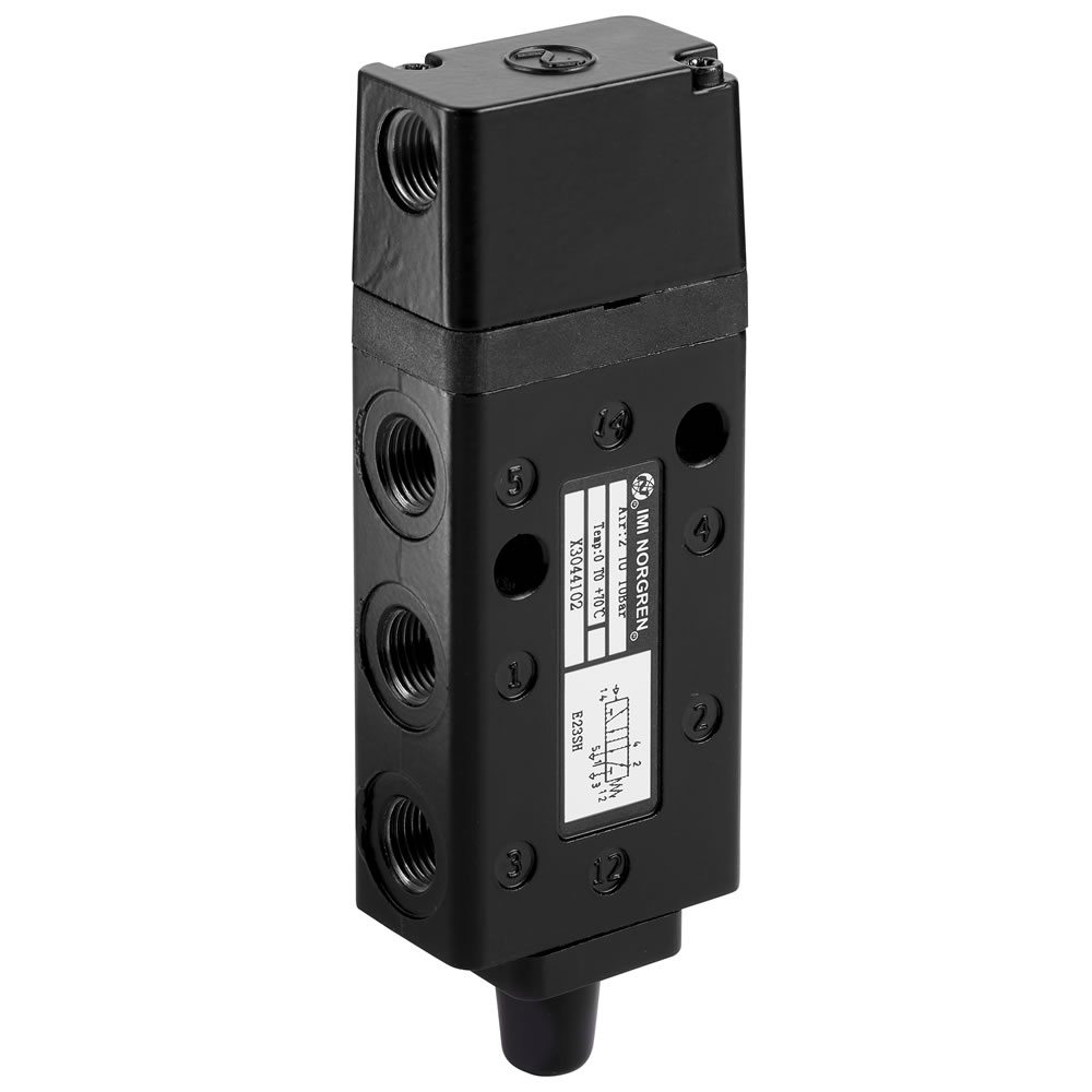 Super X directional valve, 5/2, 1/8 NPT, lever / lever - Norgren X3047722