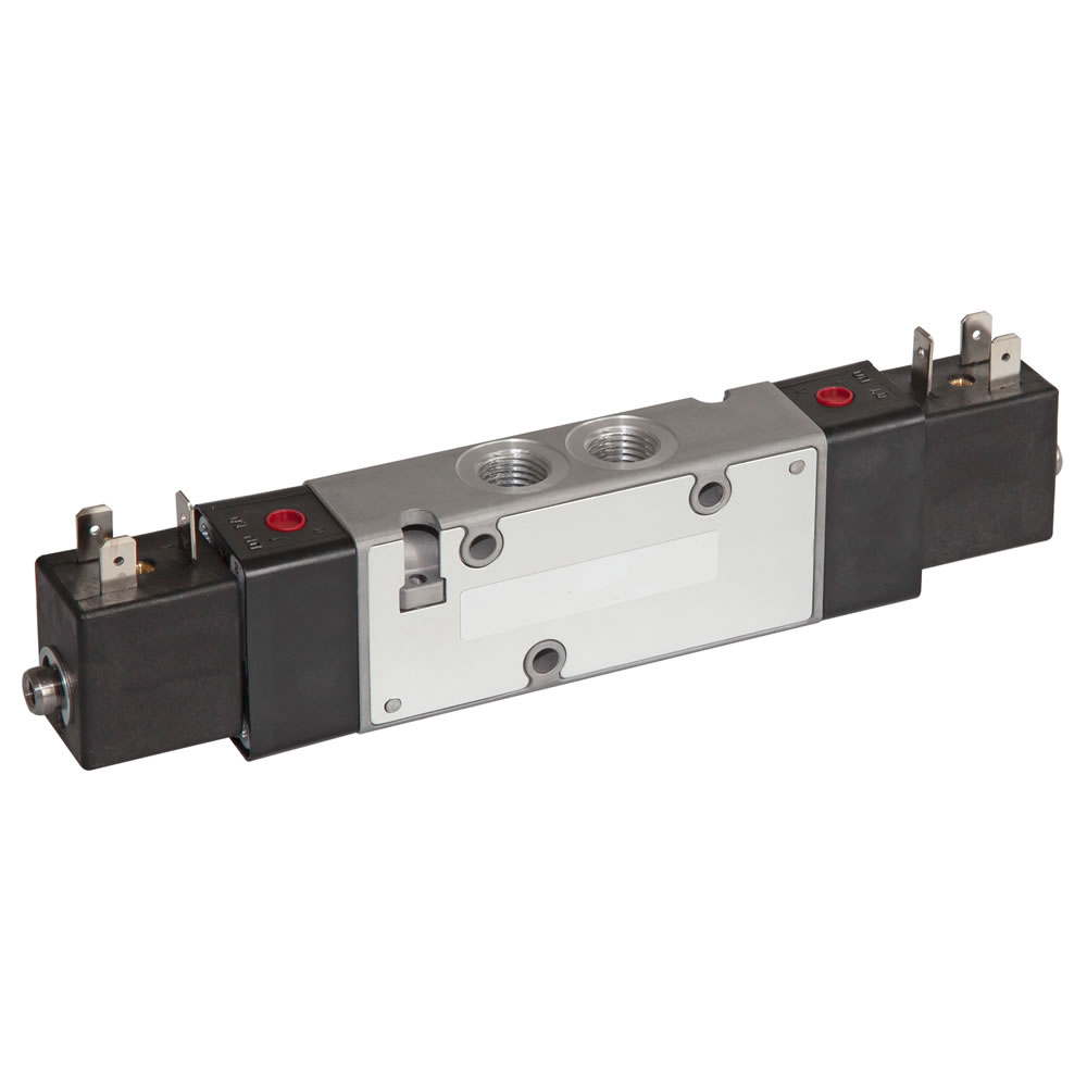 V61 series inline solenoid valve, G1/4, 2 x 3/2, NC/NC - Norgren V61BA11A-A318J
