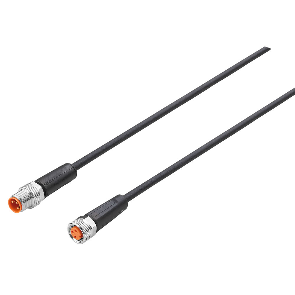 Anschlussleitung, 3-polig, Stecker M8 x 1, Kabel 5 m, 50 V AC / 60 V DC - Norgren NC-083FS-083MS-1