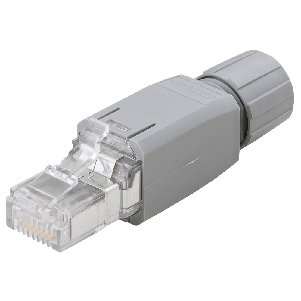 Industrial ethernet connector, 8 pin, RJ45 - Norgren NC-RJ450-0000000