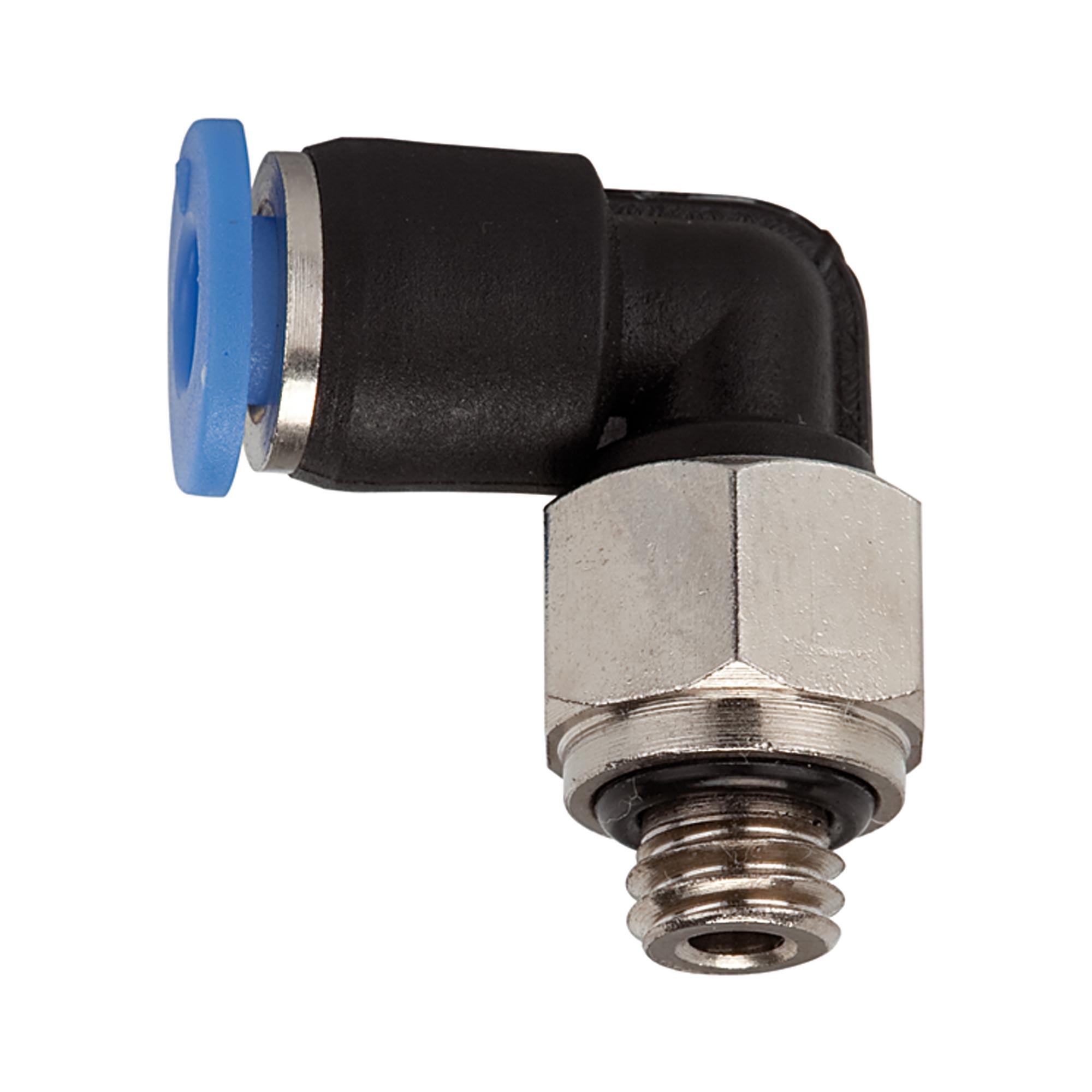 L-Steckverschraubung »Blaue Serie« mini, drehbar Blaue Serie mini - Riegler K1234