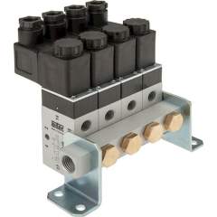 Airtec R 141/12. P-Leiste inkl. Hohlschrauben und Dichtungen für Ventilbaureihe M07 / P07