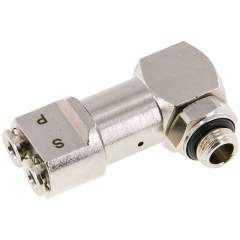 PPM-18. pneumatic sensor fitting G 1/8", Plug-in connection (pneumatic signal output)