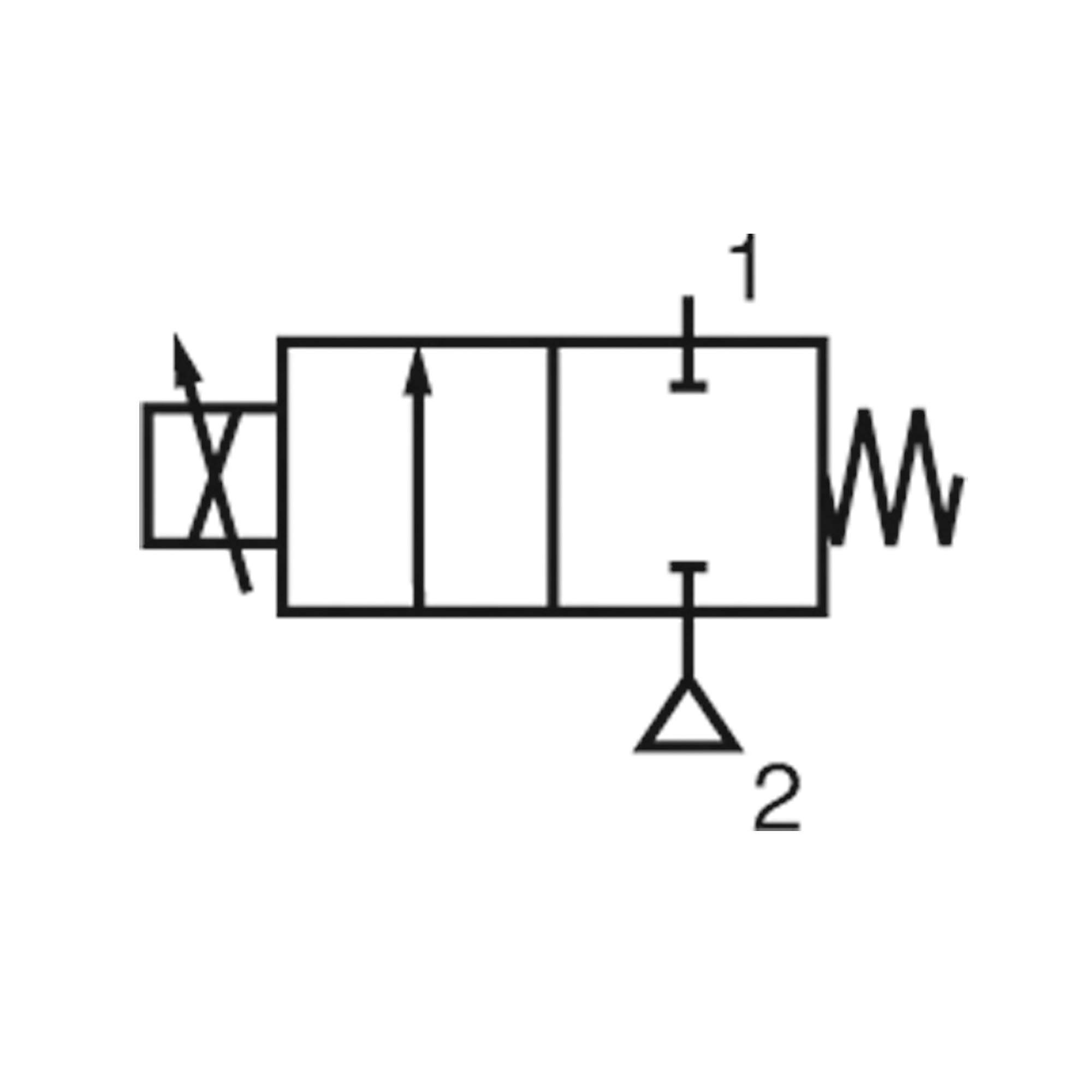 Proportional-Regelventil »posiflow«, 24 V DC, NC, G 1/4, DN 3,2 - Riegler 101646