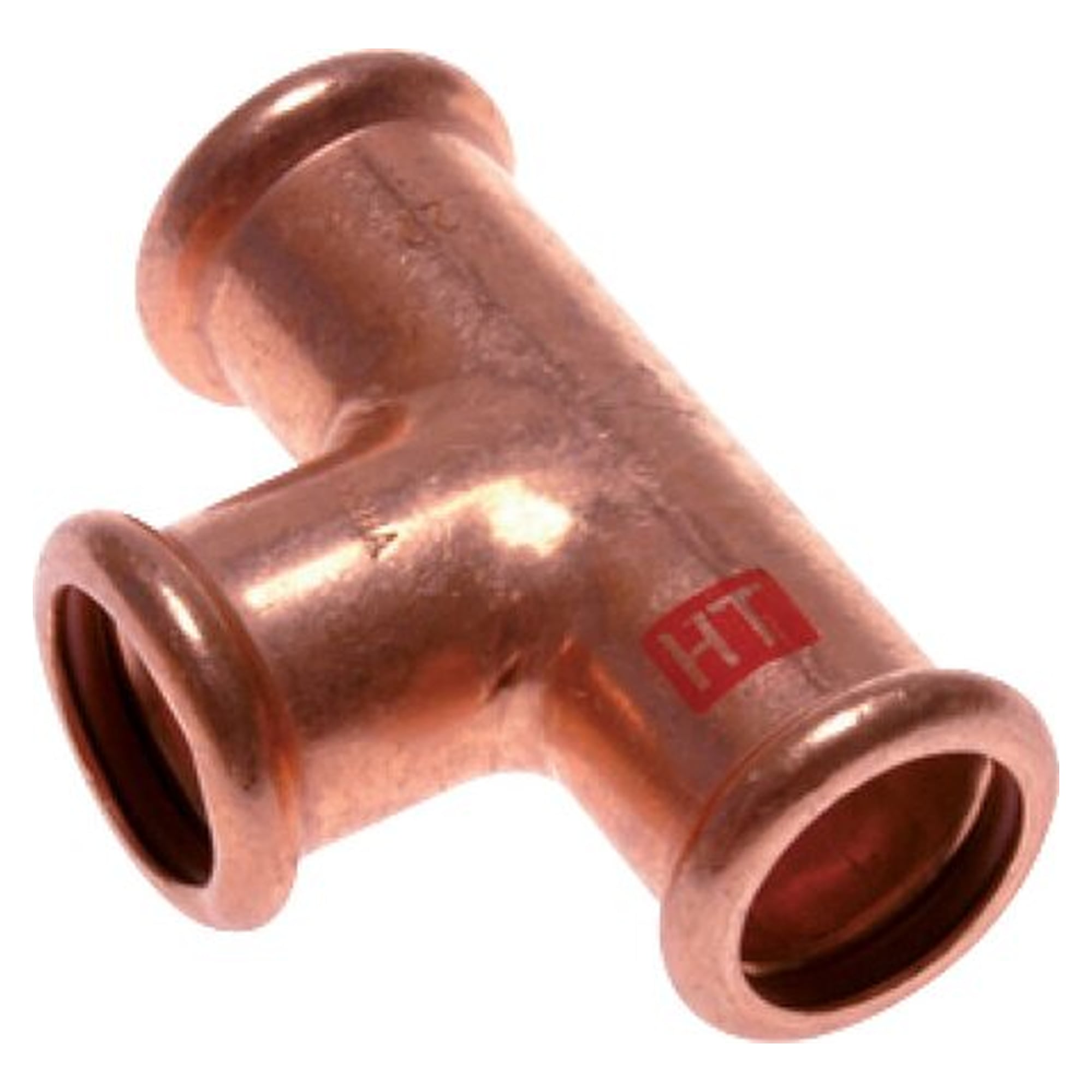 Pressfitting-T-Stück, Rohr 28 mm, Kupfer / Kupferlegierung, für Druckluft