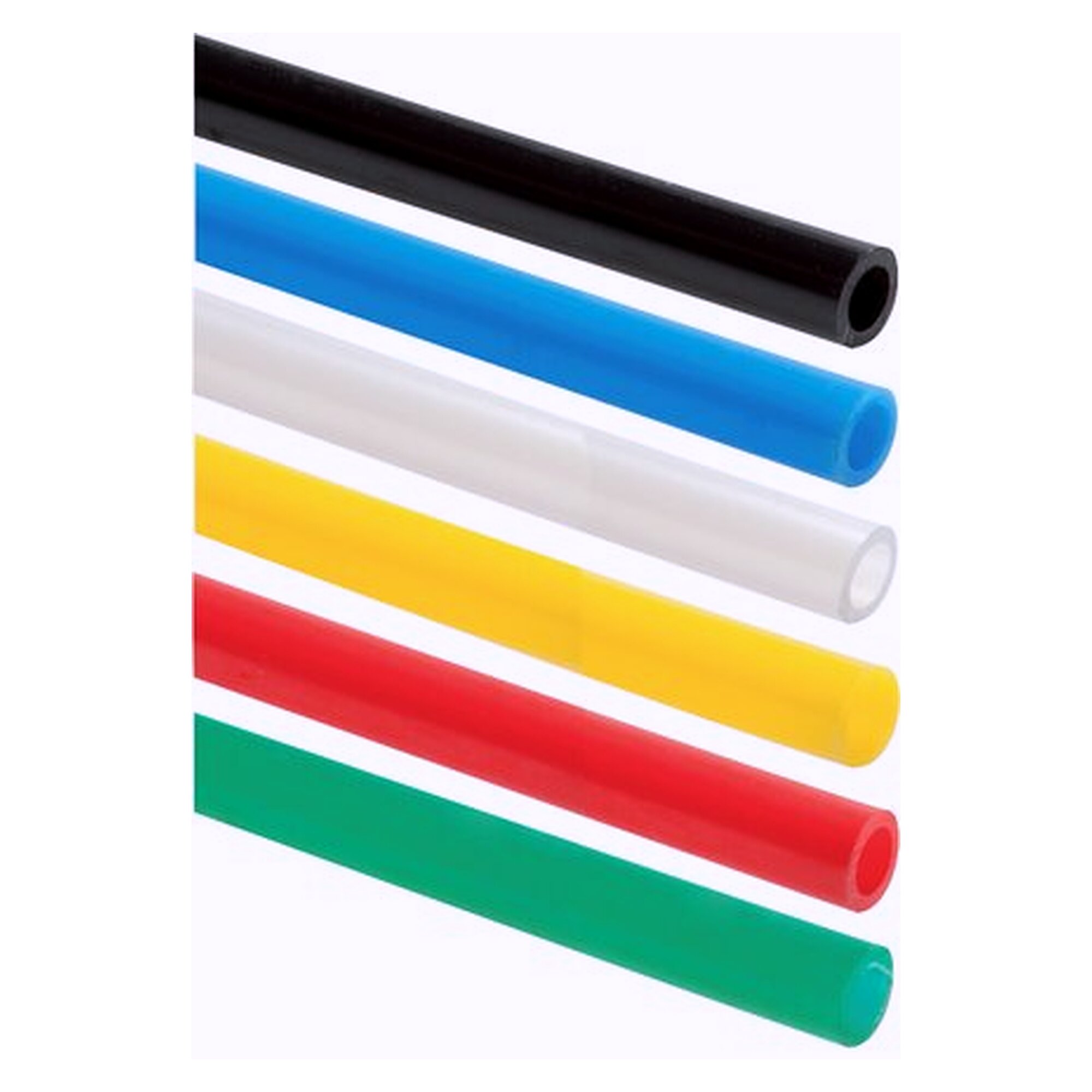 Polyethylen-Schlauch aus LD-PE, 11,6 x 9 mm, blau, Meterware von 50-m-Rolle