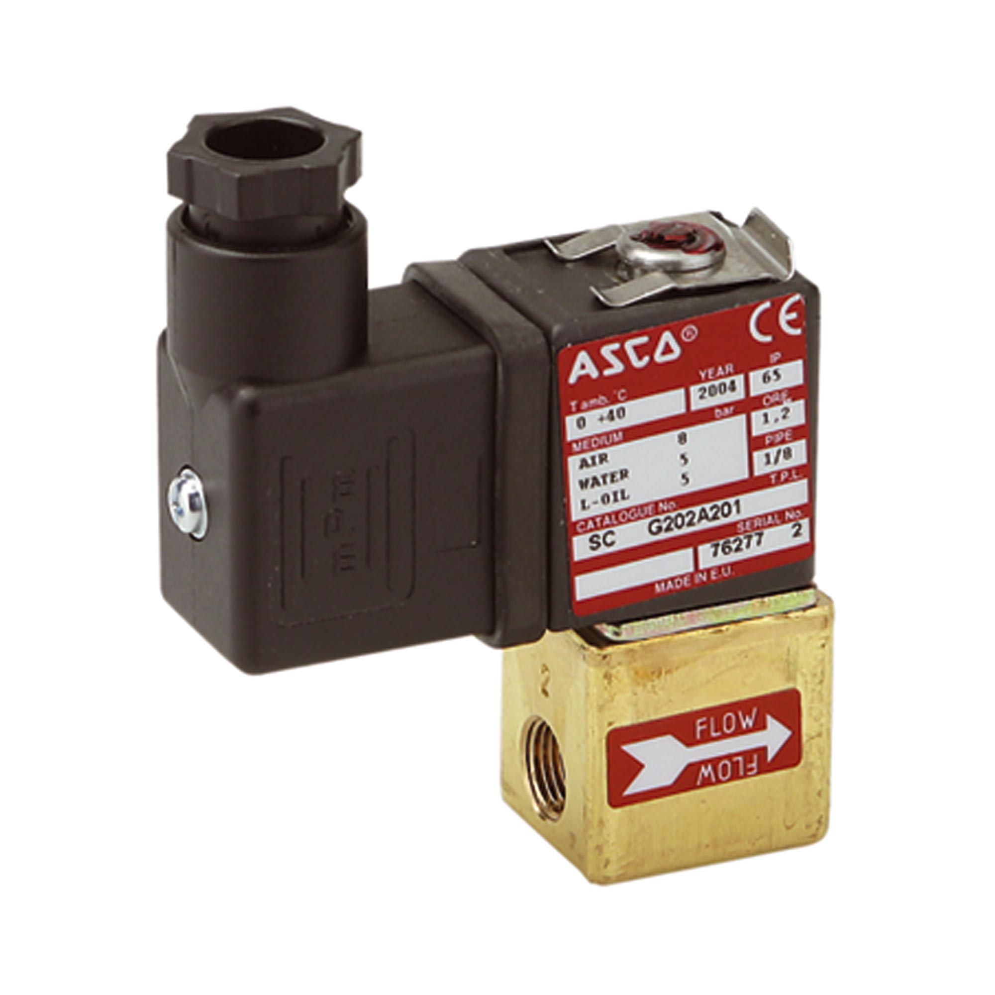 Proportional control valve »posiflow«, 24 V DC, NC, G 1/8, DN 1.2 - Riegler 101639