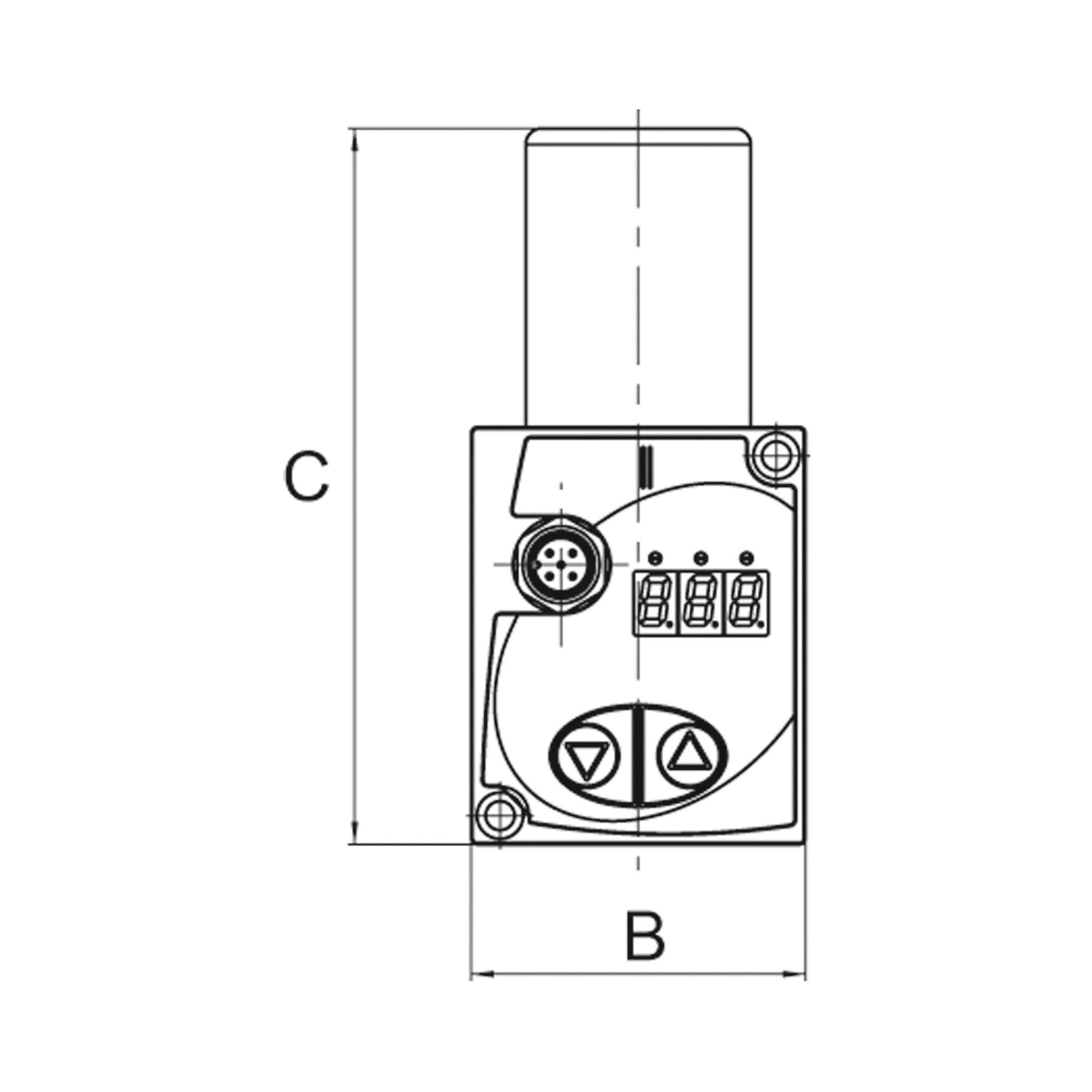 Proportional-Regelventil »sentronic D«, 24 V DC, G 1/4, DN 8 - Riegler 101633