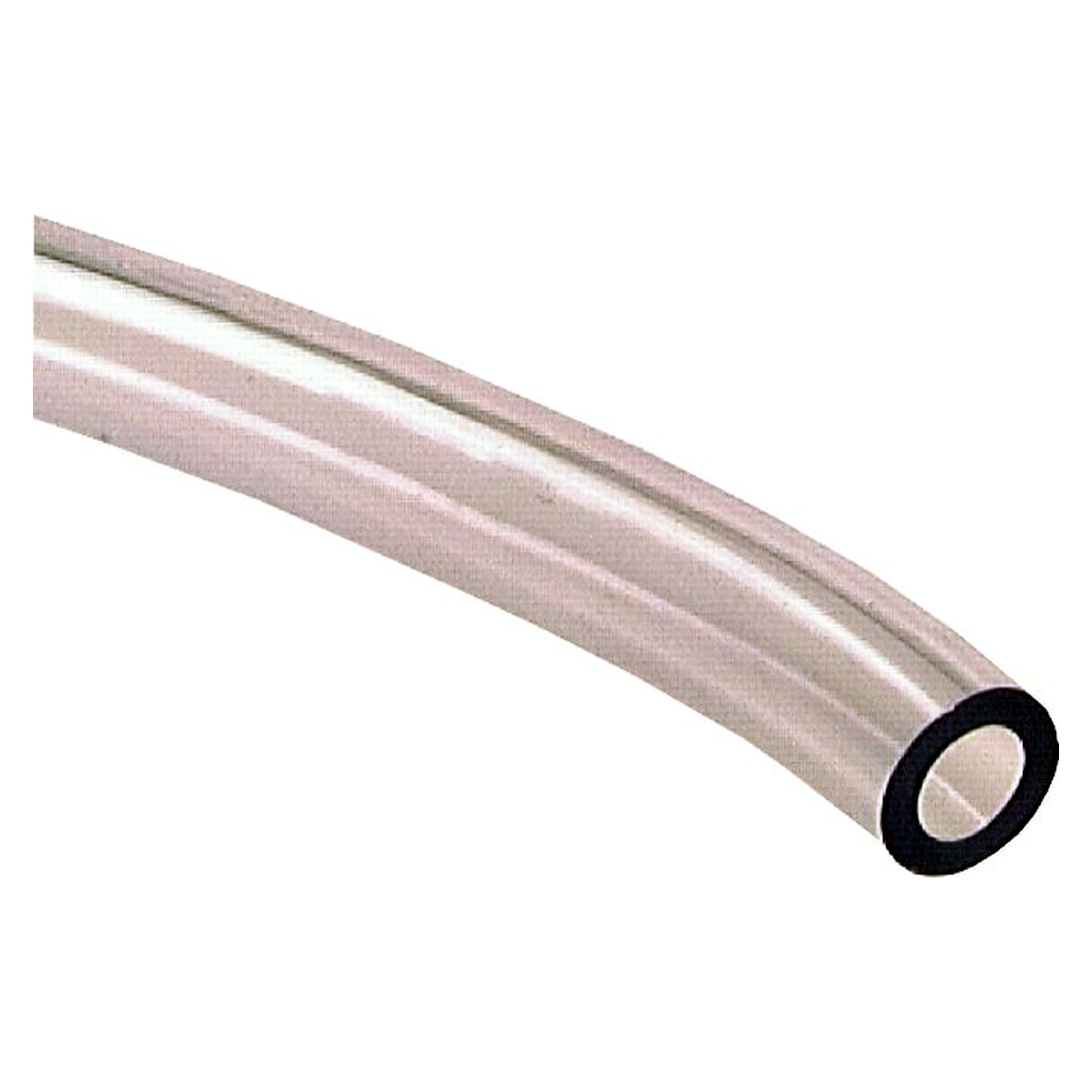 PVC hose 5x8mm, transparent, 25 m roll, crystal-clear PVC, hose diameter (inside) 5 mm