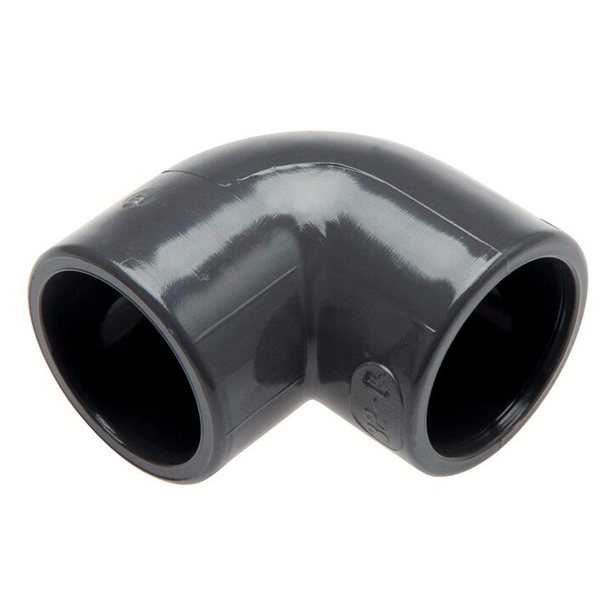 90°-Klebemuffen-Winkel, PVC-U, 25mm, outside diameter D 33 mm