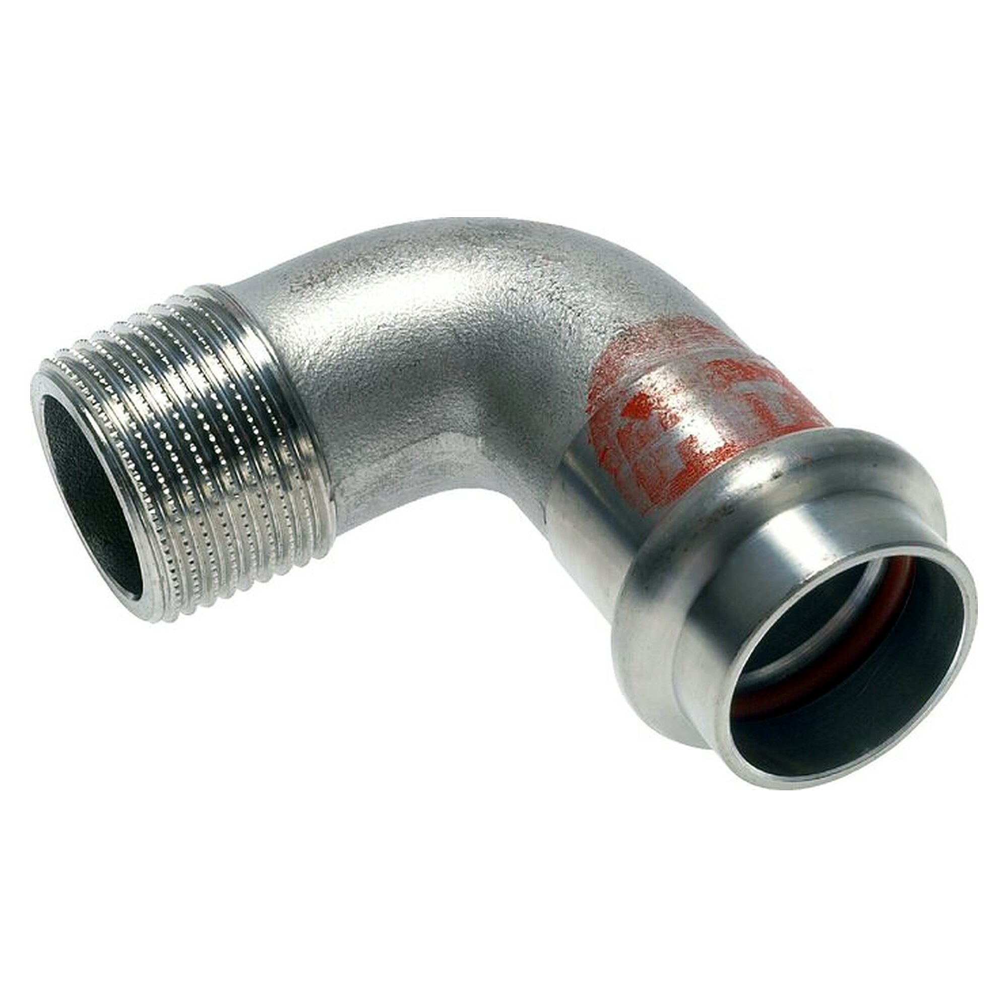 Press fitting, female thread R 3/4", pipe 22 mm, stainless steel 1.4404