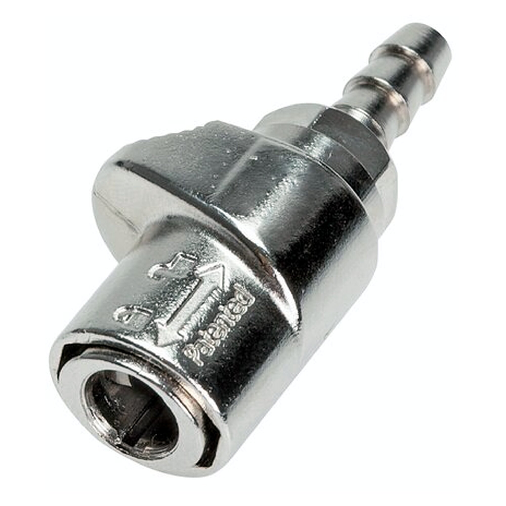 Profistecker mit Doppelklauenhalter - 8 mm Schlauchtülle, Arbeitsschlauch