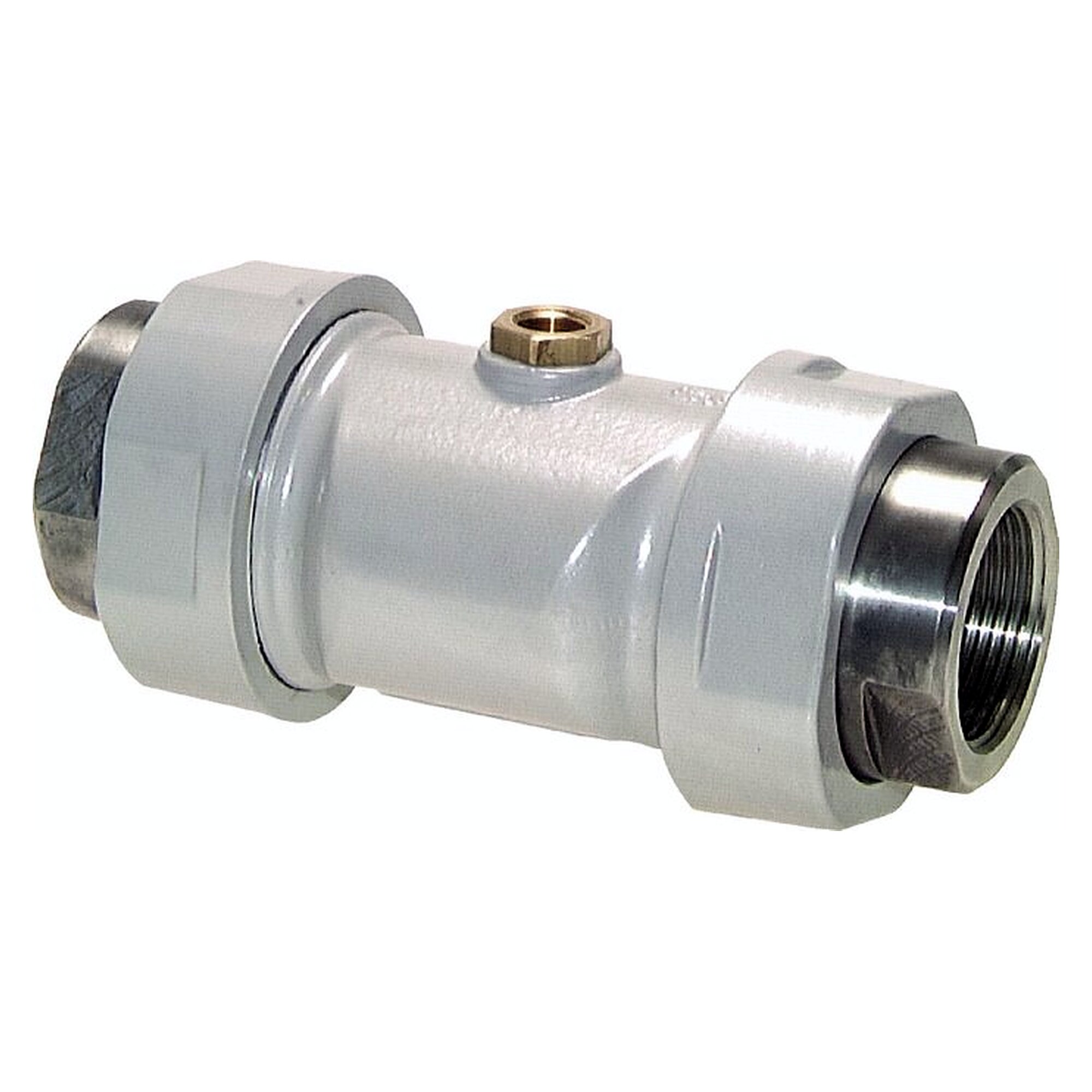 Pneumatisches Quetschventil, G 1-1/4", Aluminium, Manschette EPDM, L 170 mm