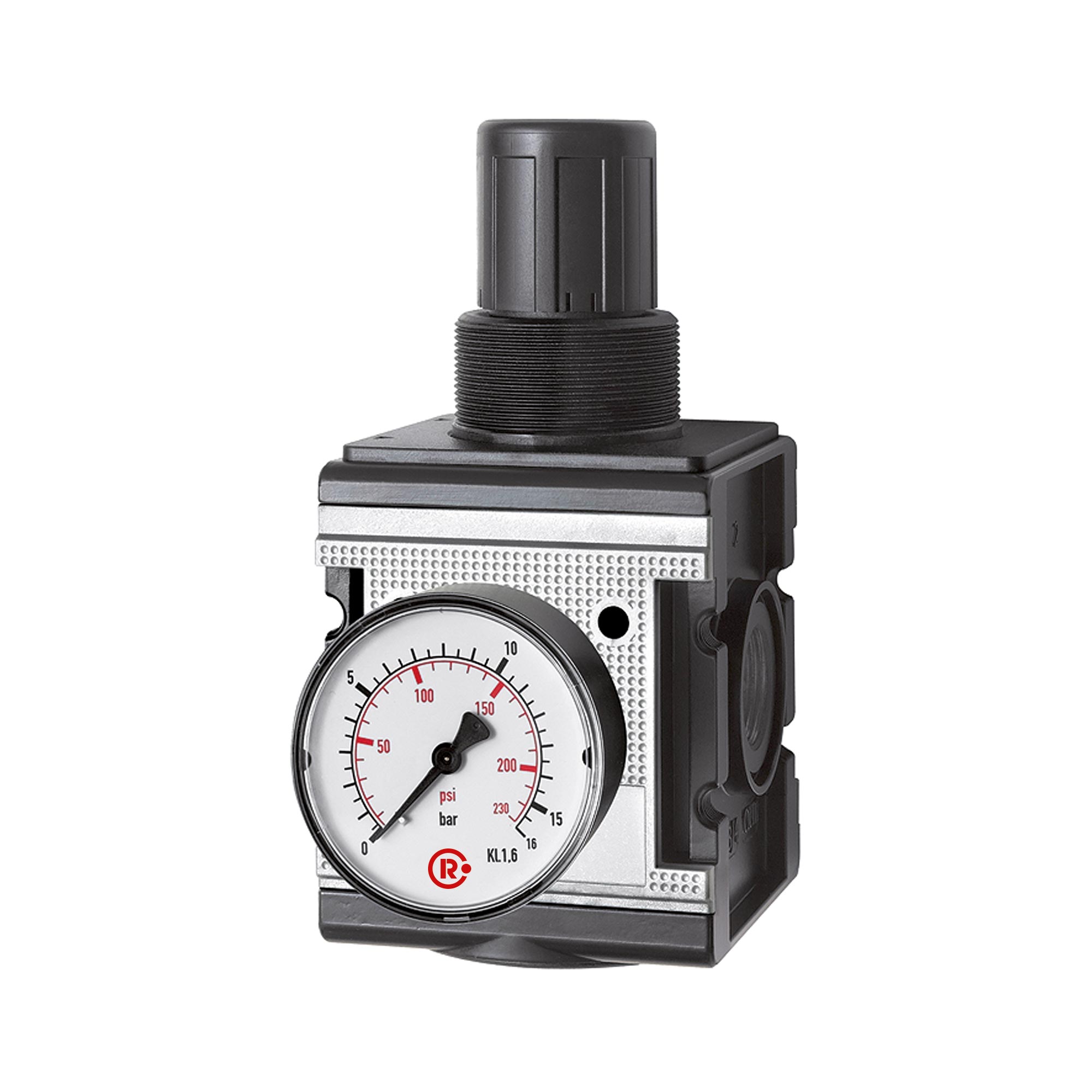 Pressure regulator »multifix«, Size 4, G 1, 0.1 - 3 bar - Riegler 133101
