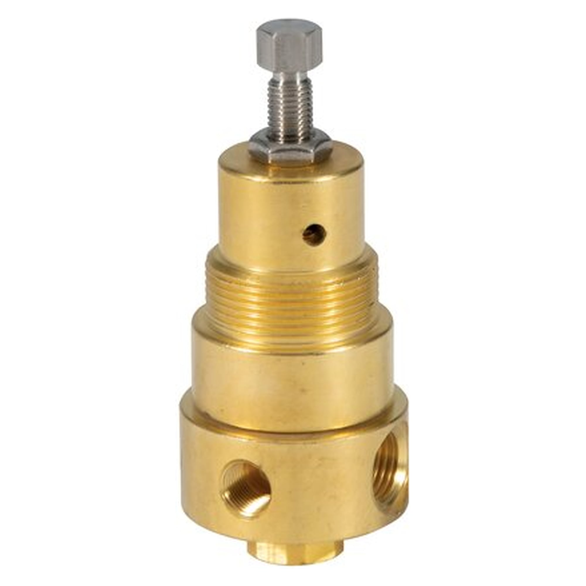 Pressure regulator, G 1/4", 0.1 - 1.5 bar, brass, pressure setting range 0.1 - 1.5 bar