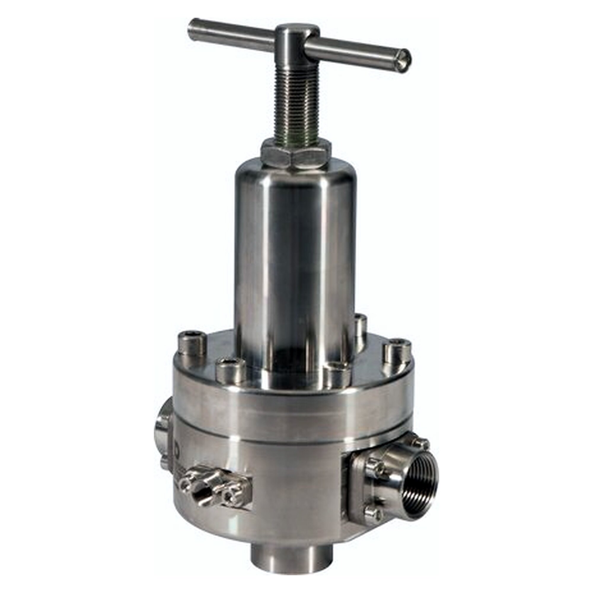 Druckregler, G 1", 2 - 30 bar, 1.4404, Eingangsdruck max. 60 bar, nicht rücksteuerbar