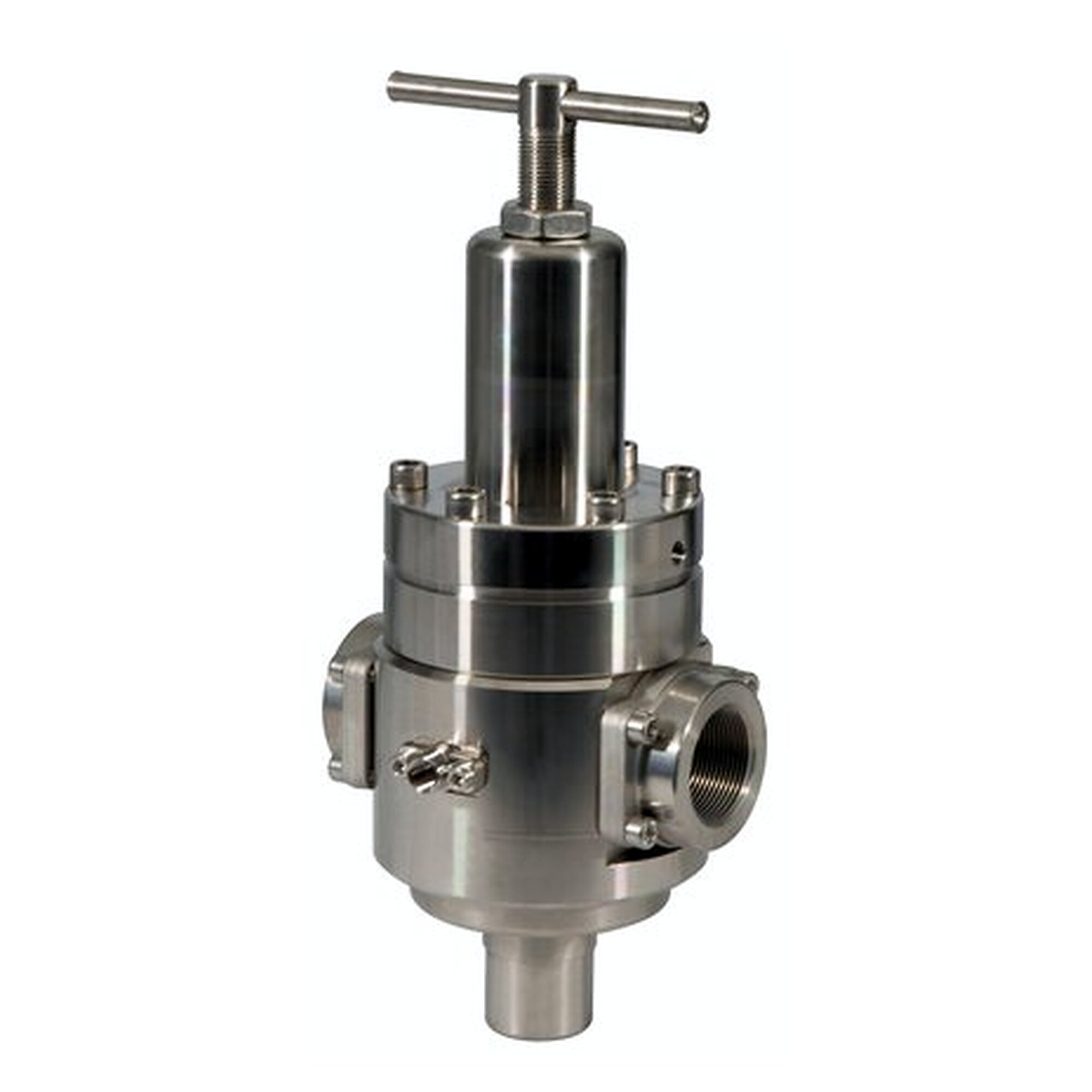 Pressure regulator, G 1-1/2", 2 - 30 bar, 1.4404, inlet pressure max. 50 bar