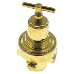 R 12-1,5 MS-NB Druckregler, Messing, G 1/2", 0,1-1,5bar (nicht rücksteuerbar)