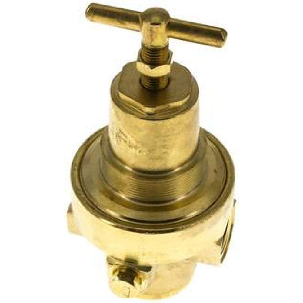 R 12-15 MS-NB Druckregler, Messing, G 1/2", 1-15bar (nicht rücksteuerbar)