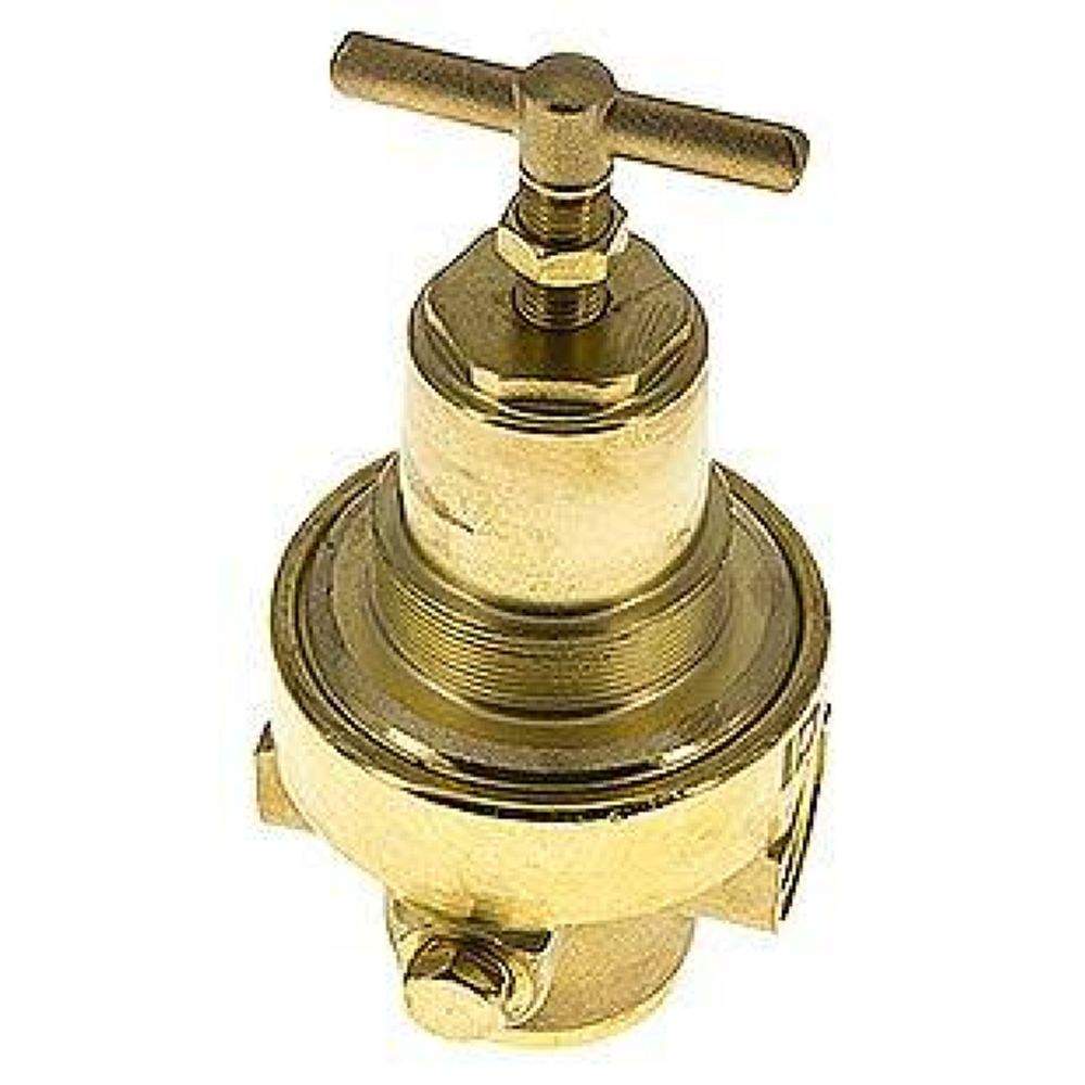 R 12-8 MS-NB Druckregler, Messing, G 1/2", 0,5-8bar (nicht rücksteuerbar)