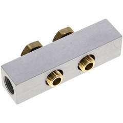 Airtec R 141/2. P-Leiste inkl. Hohlschrauben und Dichtungen für Ventilbaureihe M07 / P07