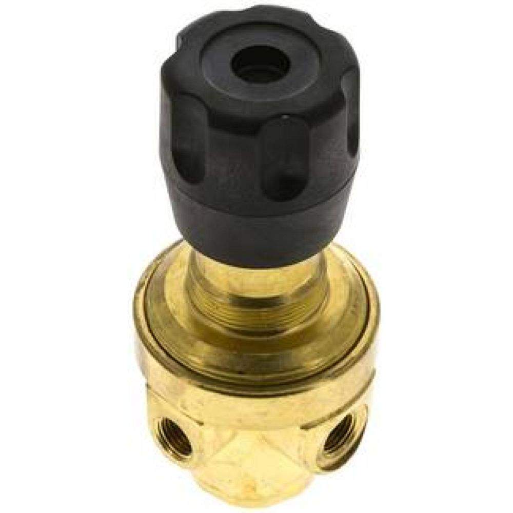 R 14-30 MS-CO ** Druckregler, Messing, G 1/4", 2-30bar (für CO2)