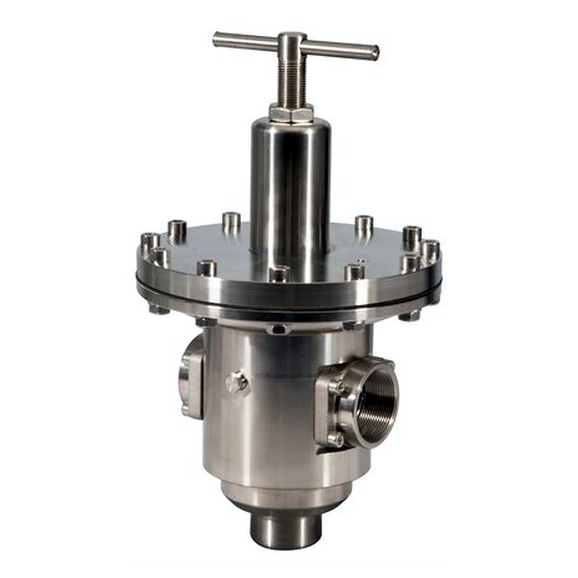 Pressure regulator, G 2", 1 - 15 bar, 1.4404, temperature range -20 to +80 °C