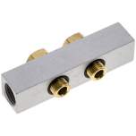 Airtec R 281/2. P-Leiste inkl. Hohlschrauben und Dichtungen für Ventilbaureihe M04 / P04