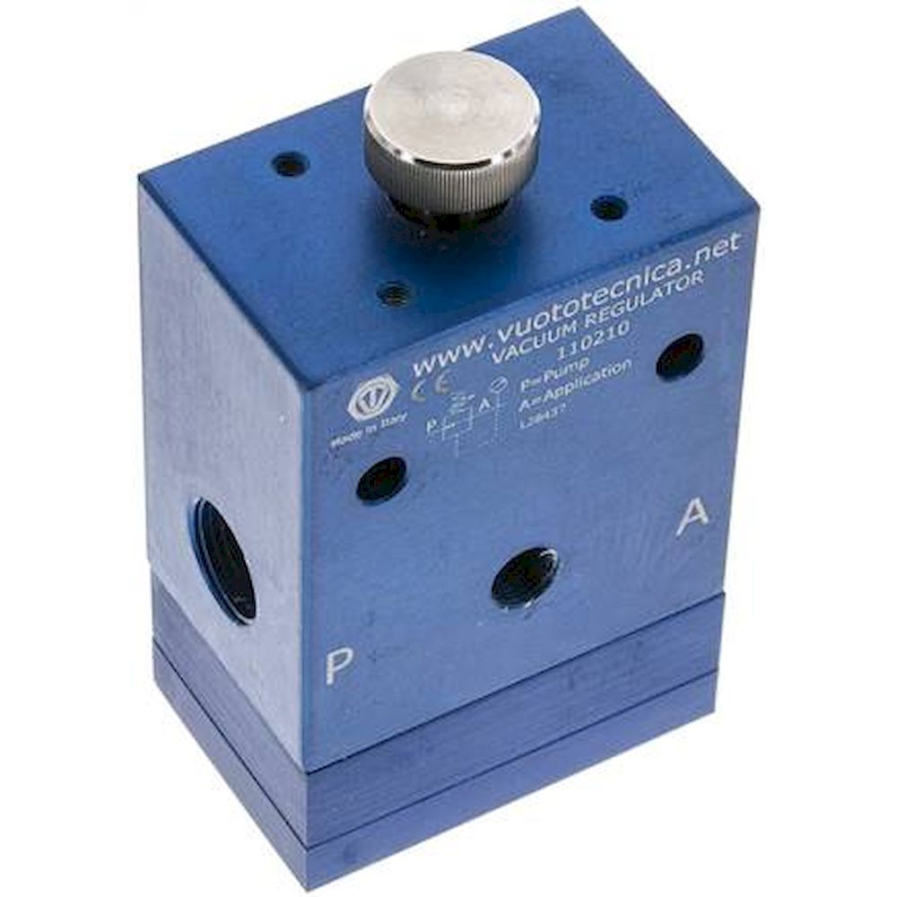 Vacuum regulator without external leakage G 3/8"
